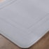 Tapete Aconchego Antiderrapante Rozac 45cm x 65cm Cinza Claro