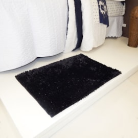 Tapete Antiderrapante PopShine 50x70  Appel Preto
