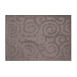 Tapete J Serrano Realce Snail 1,00m x 1,50m Taupe Tapete J Serrano Realce Snail 1,00m x 1,50m Taupe