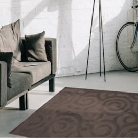 Tapete J Serrano Realce Snail 1,00m x 1,50m Taupe Tapete J Serrano Realce Snail 1,00m x 1,50m Taupe