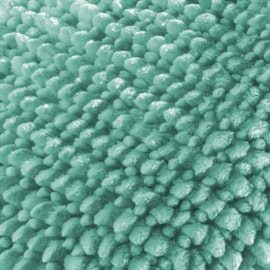 Tapete Microfibra Corttex Lux 50x90 Verde Água Tapete Microfibra Corttex Lux 50x90 Verde Água