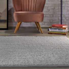 Tapete Oasis Classic 1,00m x 1,50m Cinza Claro