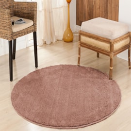 Tapete Oasis Classic 1,50m Redondo Nude Tapete Oasis Classic 1,50m Redondo Nude