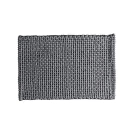 Tapete para Banheiro 40x60 Nice Corttex Cinza Escuro Tapete para Banheiro 40x60 Nice Corttex Cinza Escuro