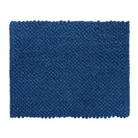 Tapete para Banheiro Microfibra Camesa Remix Azul