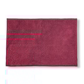 Tapete para Banheiro Microfibra Camesa Remix Vinho Tapete para Banheiro Microfibra Camesa Remix Vinho