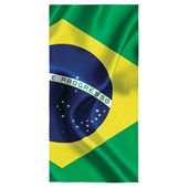 Toalha Aveludada Brasil Lepper Bandeira