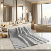Toalha Banhão Corttex Zero Twist Cinza