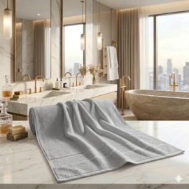 Toalha Banhão Corttex Zero Twist Cinza