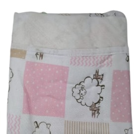 Toalha com Capuz Bebê 100% Algodão Vivaldi Ovelha Toalha com Capuz Bebê 100% Algodão Vivaldi Ovelha