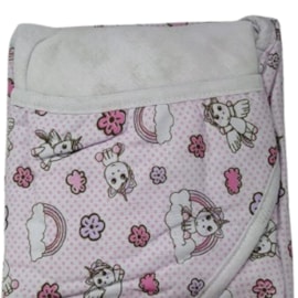 Toalha com Capuz Bebê 100% Algodão Vivaldi Unicórnio Toalha com Capuz Bebê 100% Algodão Vivaldi Unicórnio