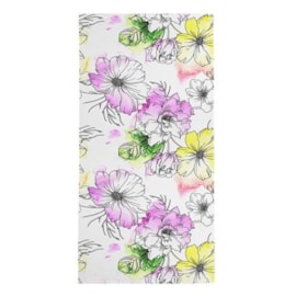 Toalha de Banho Avulsa Teka Danúbio Floral Toalha de Banho Avulsa Teka Danúbio Floral