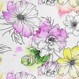 Toalha de Banho Avulsa Teka Danúbio Floral Toalha de Banho Avulsa Teka Danúbio Floral