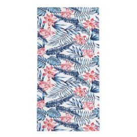 Toalha de Banho Avulsa Teka Danúbio Floral Azul Toalha de Banho Avulsa Teka Danúbio Floral Azul