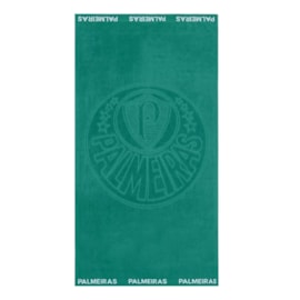 Toalha de Banho Barra Bordada Futebol Jacquard Bouton Palmeiras Toalha de Banho Barra Bordada Futebol Jacquard Bouton Palmeiras