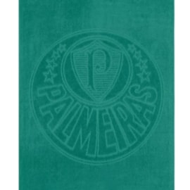 Toalha de Banho Barra Bordada Futebol Jacquard Bouton Palmeiras Toalha de Banho Barra Bordada Futebol Jacquard Bouton Palmeiras