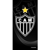 Toalha de Banho Bouton Veludo Times Atlético Mineiro Toalha de Banho Bouton Veludo Times Atlético Mineiro
