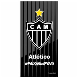 Toalha de Banho Bouton Veludo Times Atlético Mineiro II Toalha de Banho Bouton Veludo Times Atlético Mineiro II