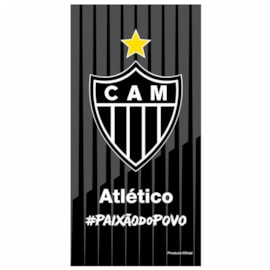 Toalha de Banho Bouton Veludo Times Atlético Mineiro II