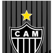 Toalha de Banho Bouton Veludo Times Atlético Mineiro II