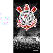 Toalha de Banho Bouton Veludo Times Corinthians II Toalha de Banho Bouton Veludo Times Corinthians II