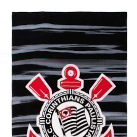 Toalha de Banho Bouton Veludo Times Corinthians III Toalha de Banho Bouton Veludo Times Corinthians III