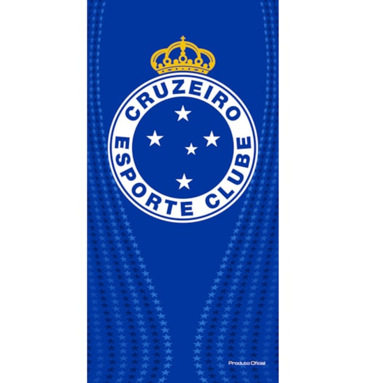 Toalha de Banho Bouton Veludo Times Cruzeiro II Toalha de Banho Bouton Veludo Times Cruzeiro II