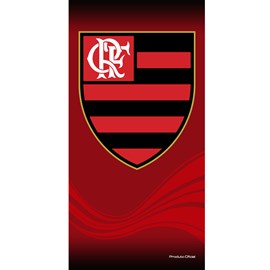 Toalha de Banho Bouton Veludo Times Flamengo Toalha de Banho Bouton Veludo Times Flamengo
