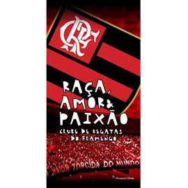Toalha de Banho Bouton Veludo Times Flamengo II