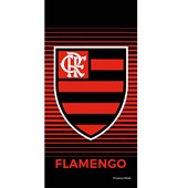 Toalha de Banho Bouton Veludo Times Flamengo III