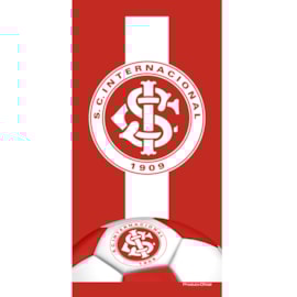 Toalha de Banho Bouton Veludo Times Internacional Toalha de Banho Bouton Veludo Times Internacional