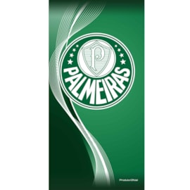 Toalha de Banho Bouton Veludo Times Palmeiras III