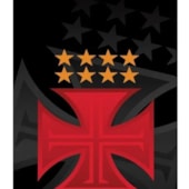 Toalha de Banho Bouton Veludo Times Vasco da Gama Toalha de Banho Bouton Veludo Times Vasco da Gama