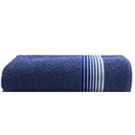 Toalha de Banho Gigante Camesa Cora Azul Marinho