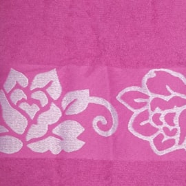 Toalha de Banho Gigante Mafratex Barcelona Pink Toalha de Banho Gigante Mafratex Barcelona Pink