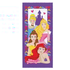 Toalha de Banho Infantil Felpuda Lepper Amigas Princesas Estampa 1 Toalha de Banho Infantil Felpuda Lepper Amigas Princesas Estampa 1