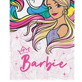 Toalha de Banho Infantil Felpuda Lepper Barbie Reinos Mágicos