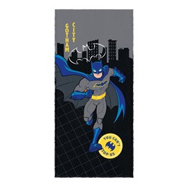 Toalha de Banho Infantil Felpuda Lepper Batman Gothan City Toalha de Banho Infantil Felpuda Lepper Batman Gothan City