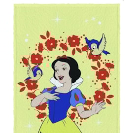 Toalha de Banho Infantil Felpuda Lepper Branca de Neve