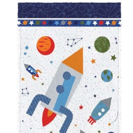 Toalha de Banho Infantil Felpuda Lepper Espaço Divertido Toalha de Banho Infantil Felpuda Lepper Espaço Divertido