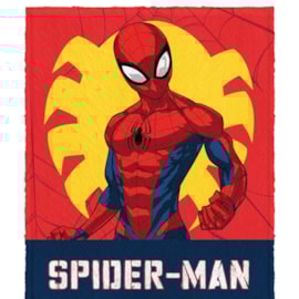 Toalha de Banho Infantil Felpuda Lepper Homem Aranha Estampa 3 Toalha de Banho Infantil Felpuda Lepper Homem Aranha Estampa 3