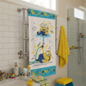 Toalha de Banho Infantil Felpuda Lepper Minions