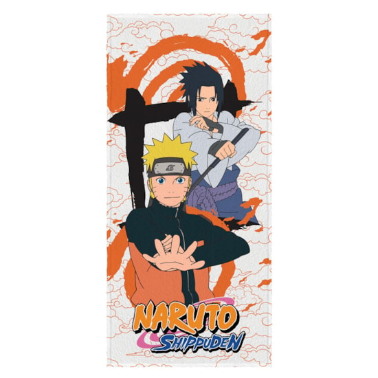 Toalha de Banho Infantil Felpuda Lepper Naruto II