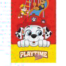 Toalha de Banho Infantil Felpuda Lepper Patrulha Canina Marshall Toalha de Banho Infantil Felpuda Lepper Patrulha Canina Marshall