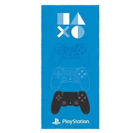Toalha de Banho Infantil Felpuda Lepper Playstation Estampa 1 Toalha de Banho Infantil Felpuda Lepper Playstation Estampa 1