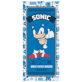 Toalha de Banho Infantil Felpuda Lepper Sonic