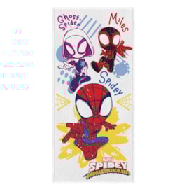 Toalha de Banho Infantil Felpuda Lepper Spidey Amigos Espetaculares Toalha de Banho Infantil Felpuda Lepper Spidey Amigos Espetaculares