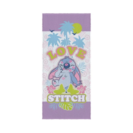 Toalha de Banho Infantil Felpuda Lepper Stitch Toalha de Banho Infantil Felpuda Lepper Stitch