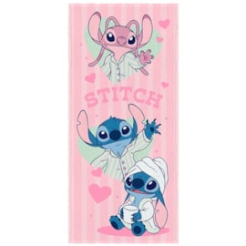 Toalha de Banho Infantil Felpuda Lepper Stitch Pijama