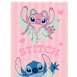 Toalha de Banho Infantil Felpuda Lepper Stitch Pijama